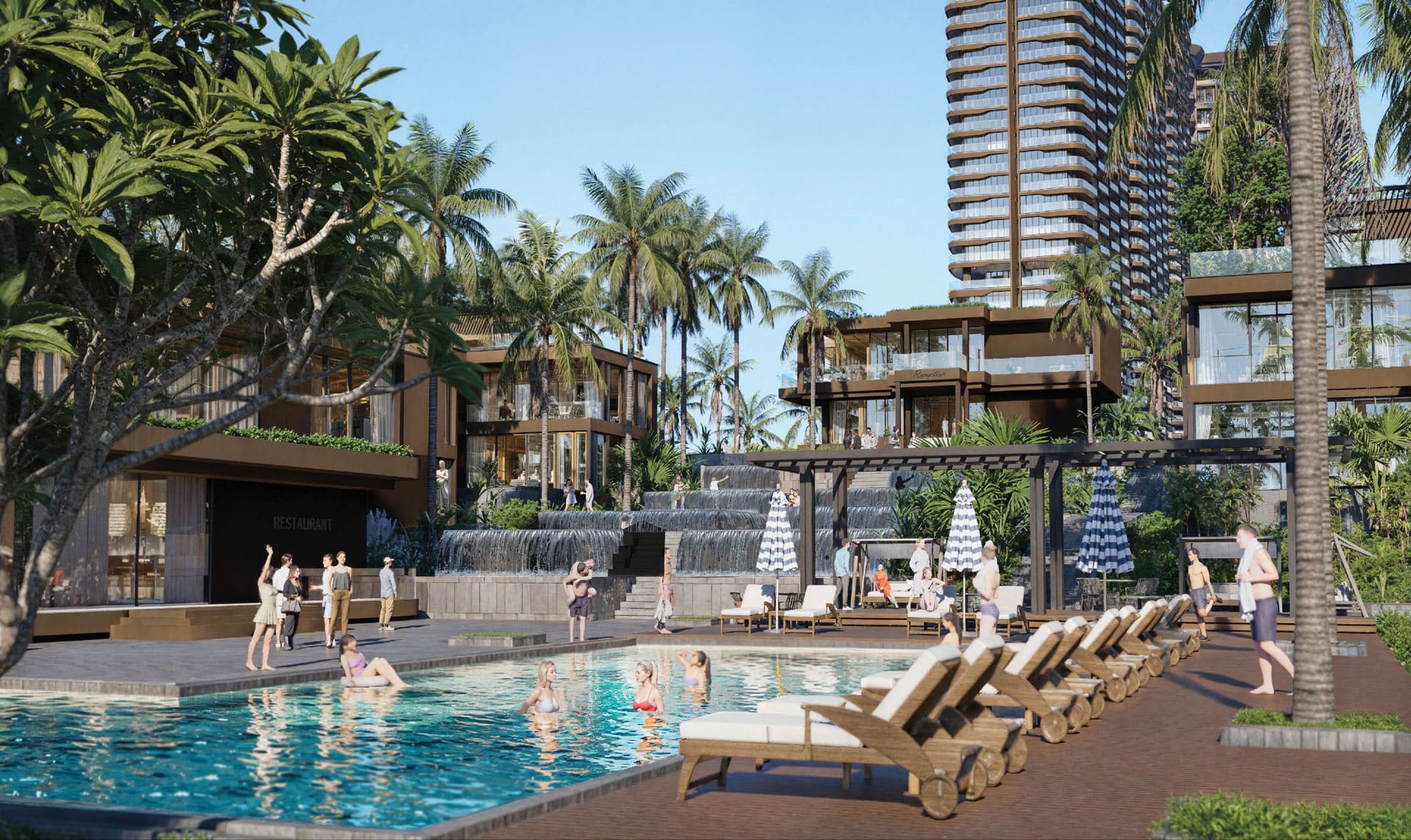 Sự tham gia của các thương hiệu vận hành 5 sao quốc tế và công nghệ quản lý AI giúp Sunshine Bay Retreat sẵn sàng đón đầu làn sóng khách quốc tế chi tiêu cao.